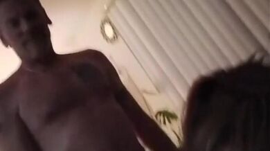 Fucking my wife from behind then she licks up all the cum and deep throats daddy's cock.