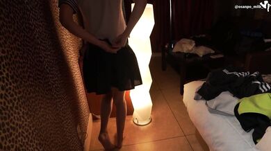 性欲旺盛女子の汗だくFカップをもみもみ♡おじさんの精子を大量に注ぎ込む（個人撮影、日本人、素人）