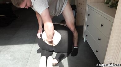 BBW BootyAss Girl Get Fucked In Different Positions Everywhere