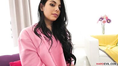 Splendid Brunette Gina Valentina Moans As Jessy Jones Fucks Her