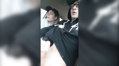 Heather Kane Jerks off College Cock during Public Car Ride !