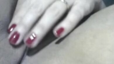 Cuckold husband shares his wife in a video call with a webcam