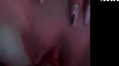 Experience the Raw Passion: Real Couple's Home Sex Scene Bathed in Neon Glow