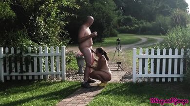 Thick Wife Fed Cock In Public (Missy and George)