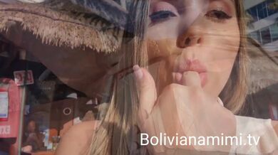 Ursinho loco chupandome en frente de los marineros mexicanos???????????????? Ven a verlo en bolivianamimi