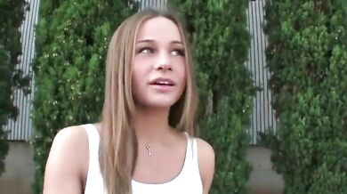 Irresistible girl with perfect body drains and fucks big cock in POV