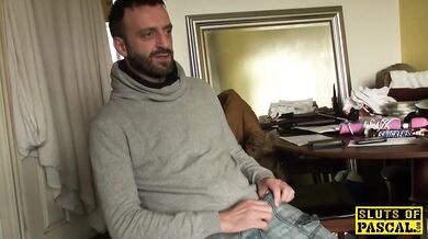 Busty english GILF fuckfingering herself