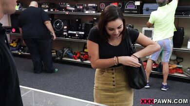College Girl Karlee Grey Trades In The Goods!