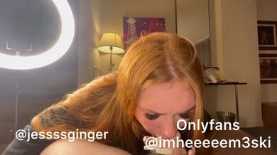 Red head takes bbc for the first time!