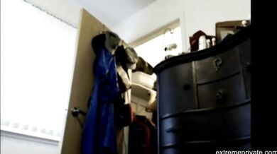 stepmother teases with her big ass and big tits