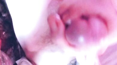 Watch Daddy Cum! Suck/lick it off????