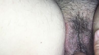 Amateur granny Krystal gets her hairy pussy examined and births limes out of it (slomo at end)