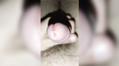 Close up view of my 5 inch dick