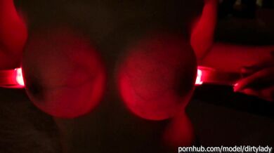 This you have not seen! Glow boobs how silicone implants glow in the dark