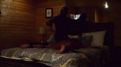 Rae's into to BDSM- tied up, spanked and flogged before getting a BBC creampie