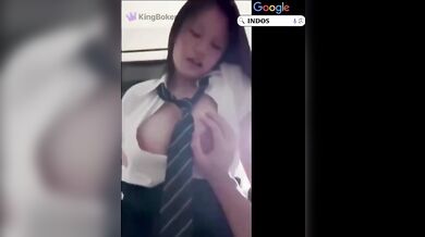 Dek Angela Baru Pulang Masih Pake Seragam