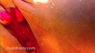 Flashing and Playing With Her Pussy Outdoors