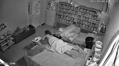 [Scarce Beauty Salon Camera] The Boss Fucked