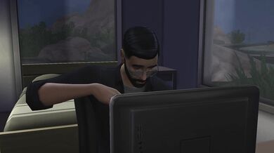 I work as a technician and I'm going to fix a webcam girl's computer and I fuck her in her setup