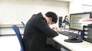 NHDTB 384 A Female Boss Gets Throat Fucked And Cum Faced Upside Down