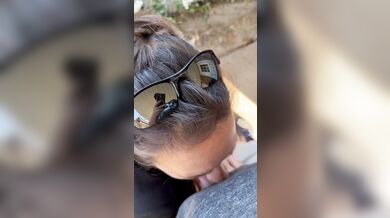 Seductive Outdoor Blowjob