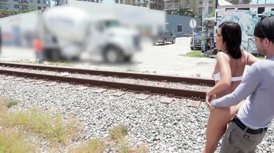 Adriana Chechik Fucked In Public