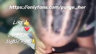 Suck my dick before your bf came back outside ???