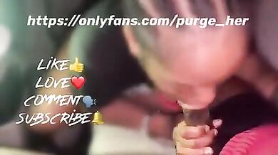 Suck my dick before your bf came back outside ???