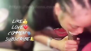 Suck my dick before your bf came back outside ???