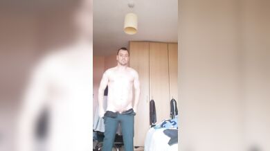 LongJohn0Hara changing from his Green dinner date suit into his street wear clothing