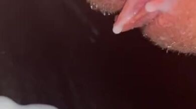 Dripping loads of husbands and others loads cum so hard after being full