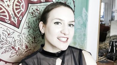 Femdom Mistress Bites Her Slave - Biting Domina (Miss Flora)