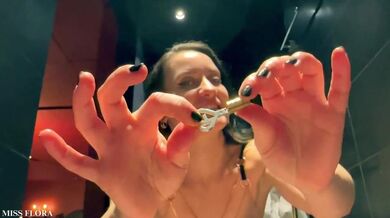 Locktober ist was für Anfänger - Chastity sklaven footjob orgasm control