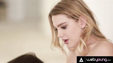 Wild Lana Rhoades Tames Skinny Kenna James With Raw Face Fuck In Hallway