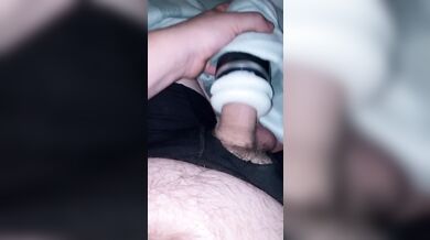 Fleshlight on my dick