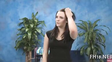 Teen girl in hardcore