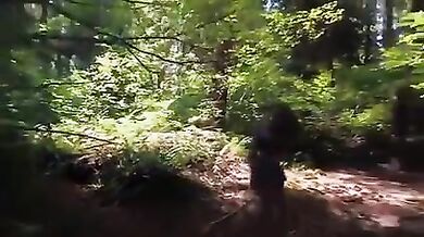 Otaku Jennii face fucked in Public park