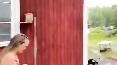 Couple making love in the summer rain - RosenlundX - HD 60fps