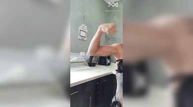 Out of Control… Muscle Explosion in My Kitchen WATCH THE FULL VIDEO ON C4S