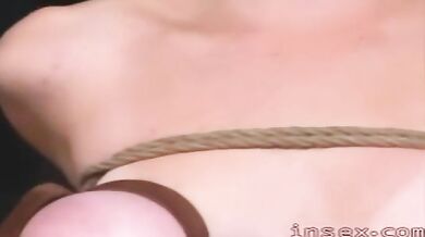 Lovely Blonde Girl Gets Abducted And Has Her Boobs And Pussy Tortured