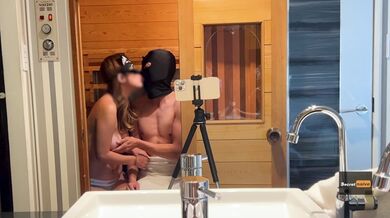 『射精』サ活中ちんこがギンギンでヤリマンを呼び出してオナホ代わりにしてやった『手コキ』