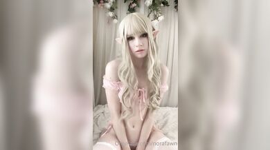 3 minute video of an elf girl showing herself off for you. I.. by norafawn from OnlyFans | Coomer