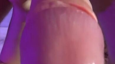 real pov blowjob from milf at her meeting with subscribers