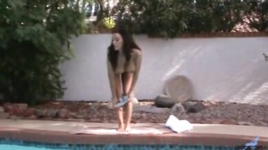 Victoria Valentino rides the sybian and gets fuck on table.