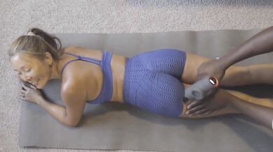 slutty housewife takes black trainers massive cock while husband is away OnlyFans @ Appleliu-76