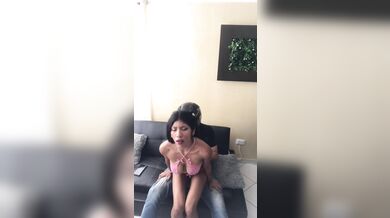 messenger fucks my ass in my living room.