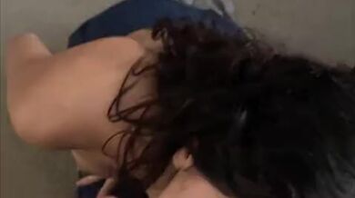 Latina in Lingerie with facial at the end