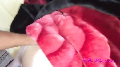 My Wife Luna Gets Anal and Facial from Bull in Homemade POV