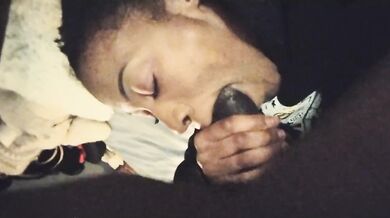 Throat fuck me and oral creampie