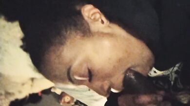 Throat fuck me and oral creampie